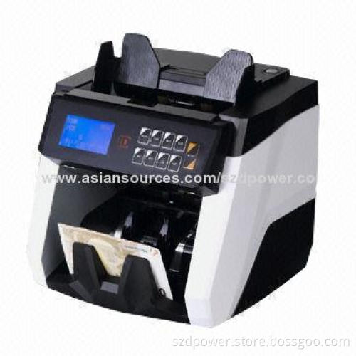 Multi-currency Mix Value Counter, 800, 1,000, 1,500 Notes/Minute Counting Speed